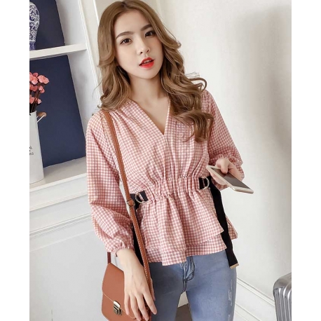 blouse korea T4909