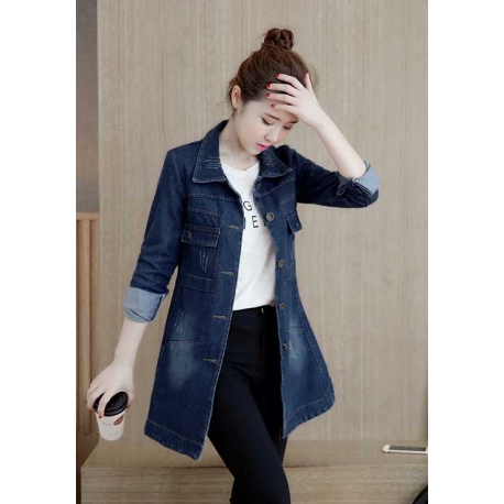 jaket denim import T4916