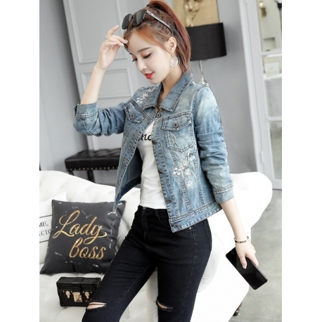 jaket denim import T4918