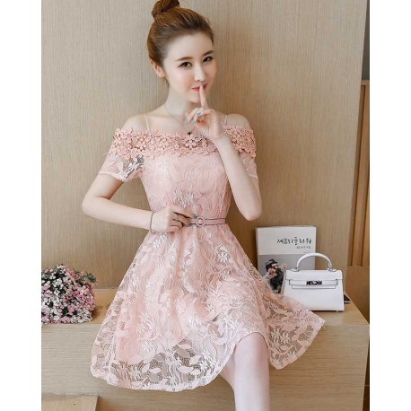 dress  sabrina brukat D5370