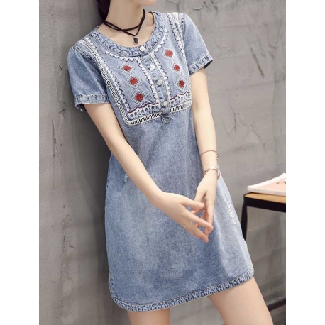 dress denim import D5387