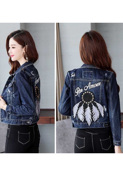 jaket denim T4956