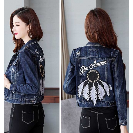 jaket denim T4956