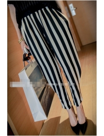 celana panjang motif salur T1099