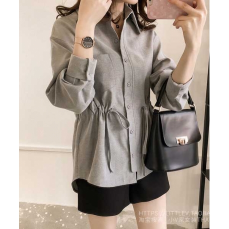 kemeja wanita import T4966