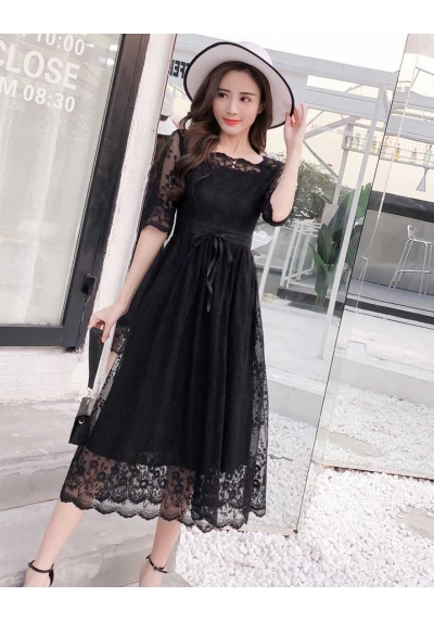 long dress korea D5417