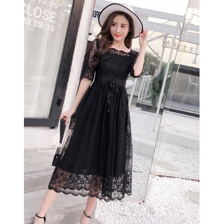 long dress korea D5417