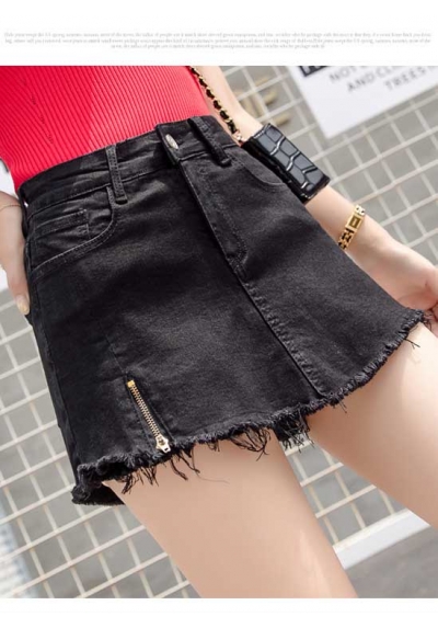 celana rok denim T4981