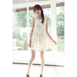 dress wanita korea D901