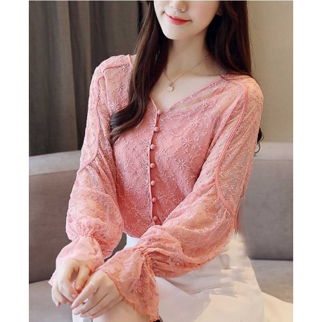 blouse korea T4971