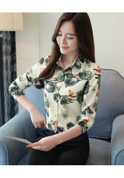 kemeja wanita import T4997