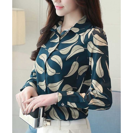 kemeja wanita import T4997