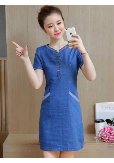 dress denim import D5435