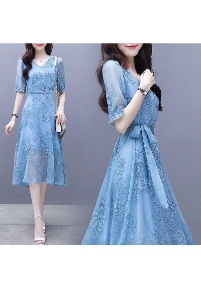 dress korea D5449