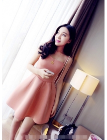 dress wanita import D909