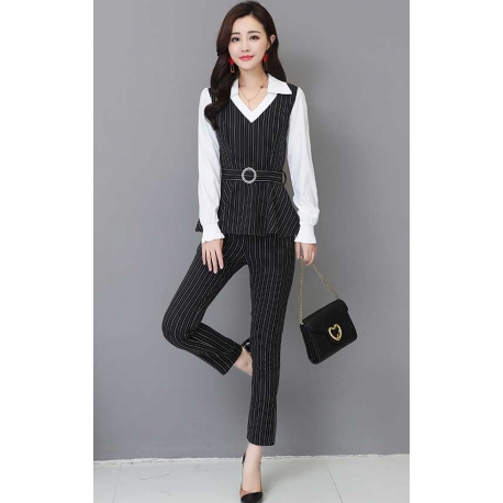 setelan wanita korea D5467