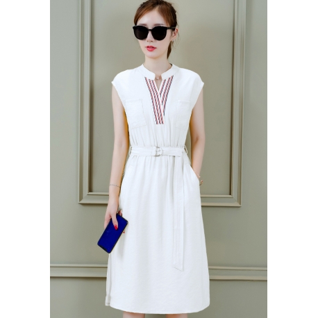 midi dress korea D5498