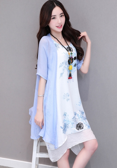 dress wanita import D5502