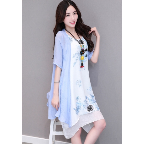 dress wanita import D5502