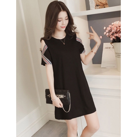 dress wanita import D5504