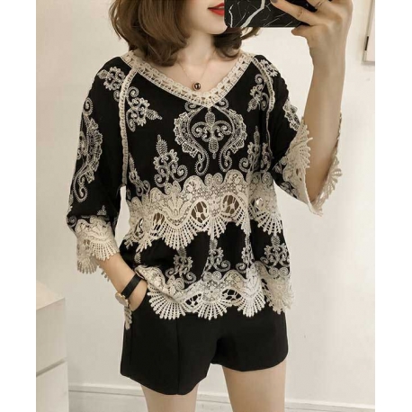 blouse wanita import T5067