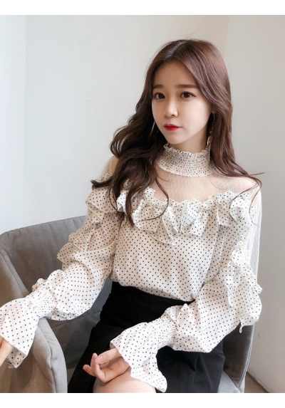 blouse  wanita korea T5095