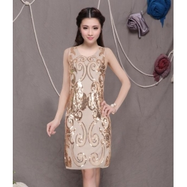 dress wanita etnik D930