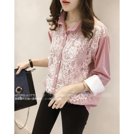 kemeja wanita import T5118