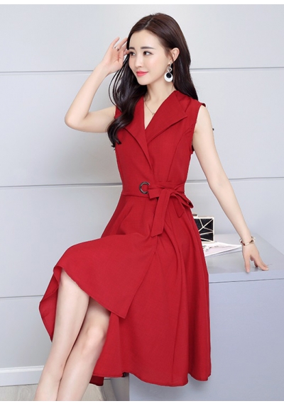 dress wanita korea D5550