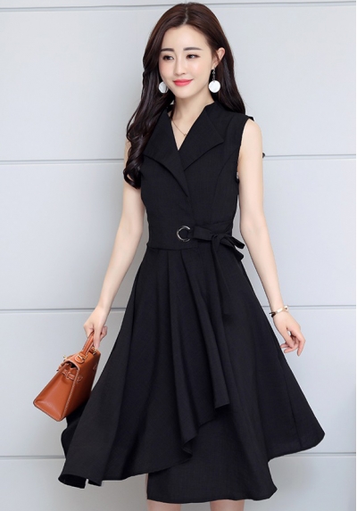 dress wanita korea D5550