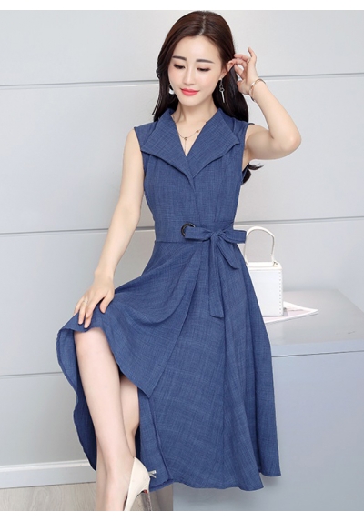 dress wanita korea D5551