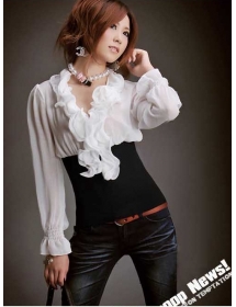 blouse kantor wanita T1162