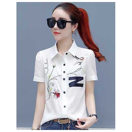 kemeja wanita import T5147