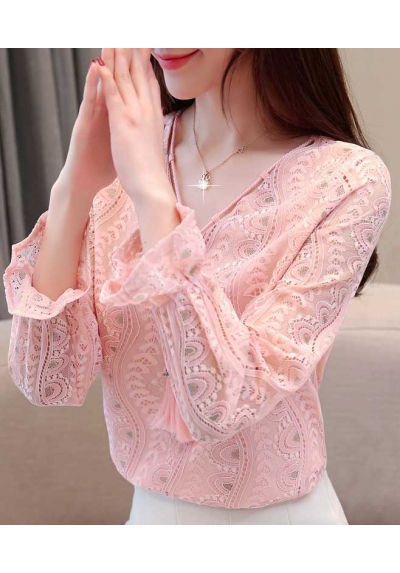 blouse  brukat korea T5152