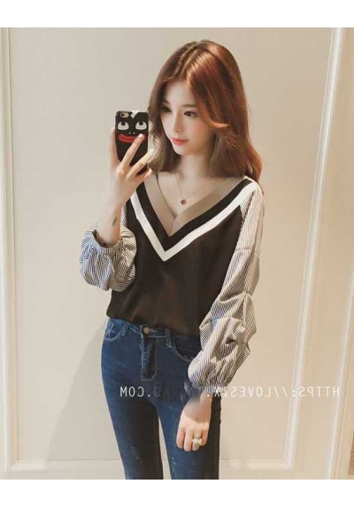 blouse wanita import T5167