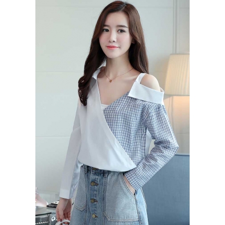 blouse korea T5169