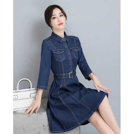 dress denim import D5582