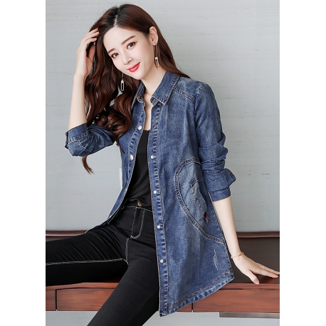 jaket denim import T5202