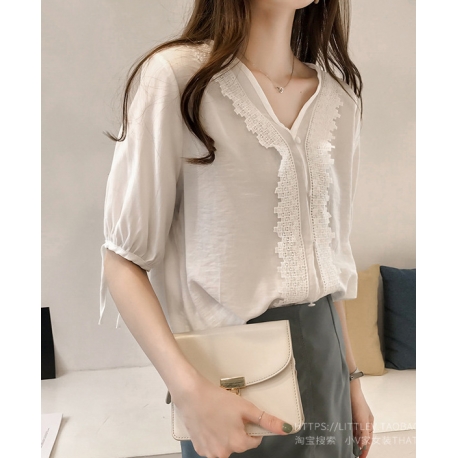 blouse wanita korea T5206