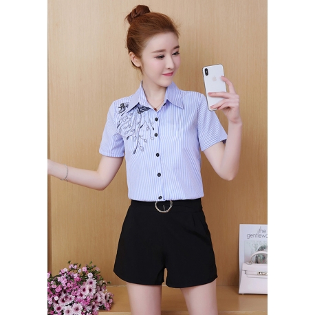 kemeja wanita import T5208