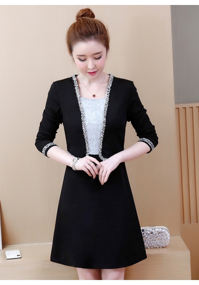 dress wanita import D5613