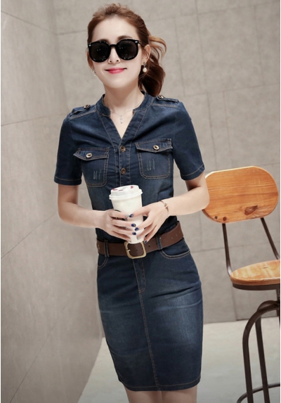 dress denim import D5615