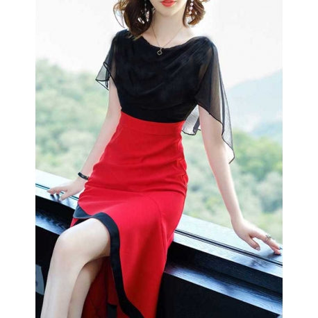 dress korea D5620