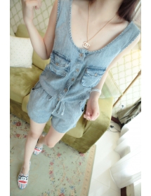 jumpsuit denim T1190