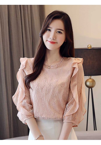 blouse korea T5238