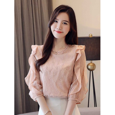 blouse korea T5238