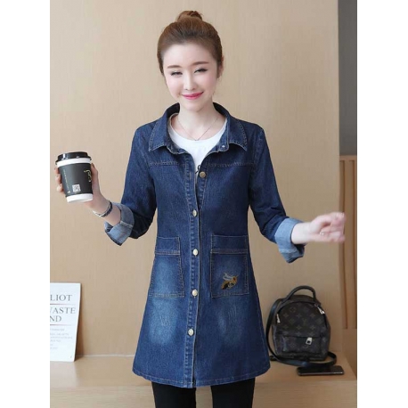 jaket denim import T5223