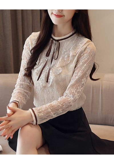 blouse brukat korea T5244