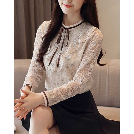 blouse brukat korea T5244