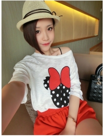 setelan mickey T1193